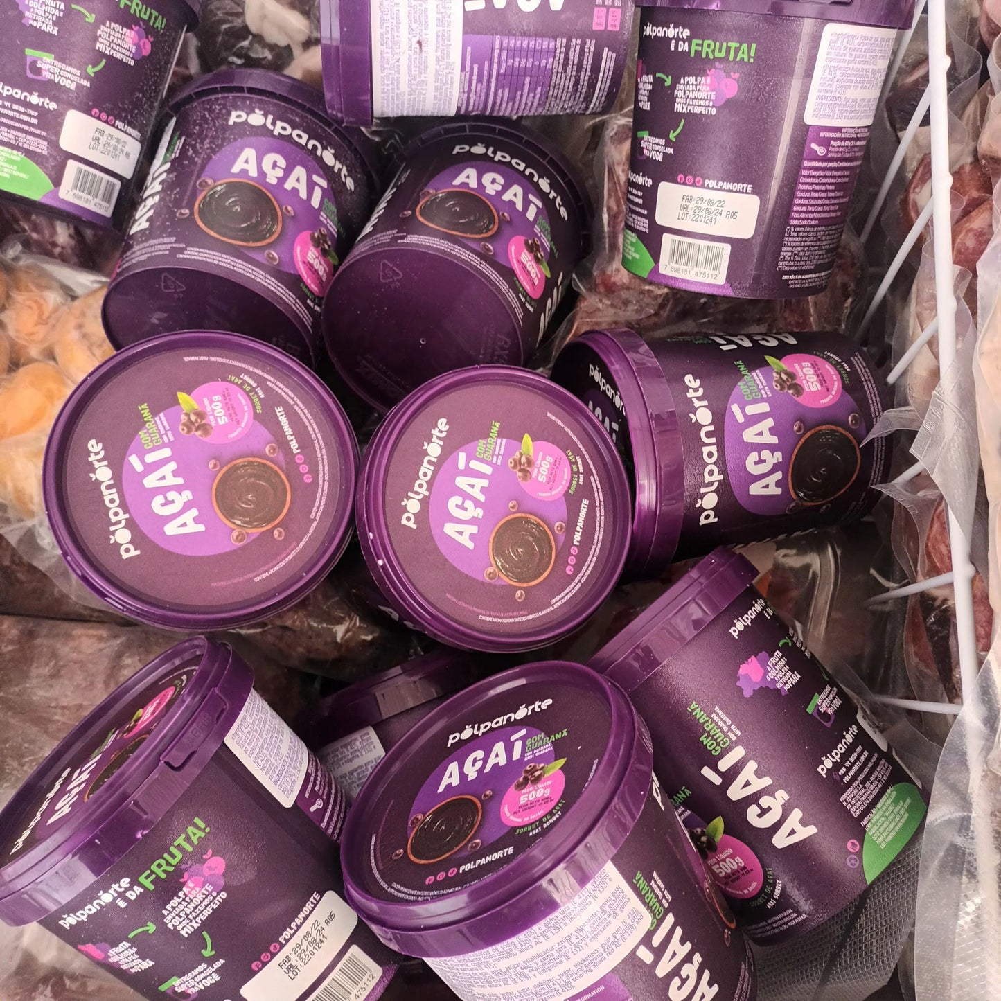 Açaí mix Guaraná 500gr