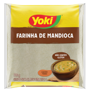 Farinha de mandioca cruda 500g(Yoki)