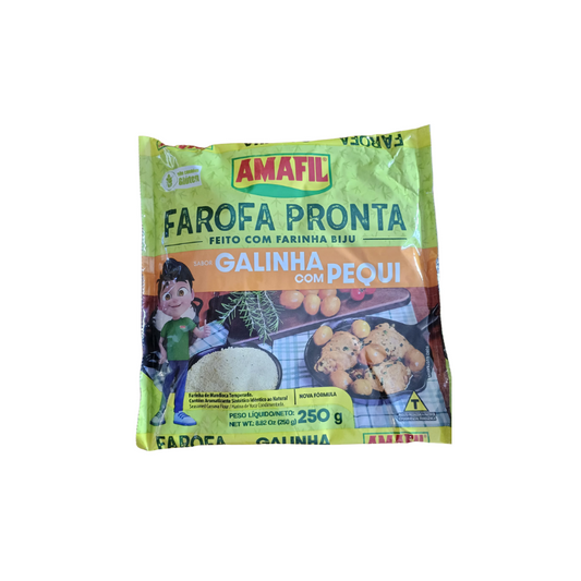 FAROFA GALINHA COM PEQUI 250gr ZAELI