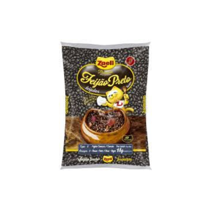Feijão Preto Premium 1kg - ZAELI