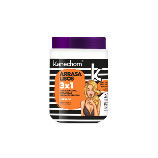 MÁSCARA CONDICIONANTE ARRASA LISOS 3 EM 1 KANECHOM 1 Kg