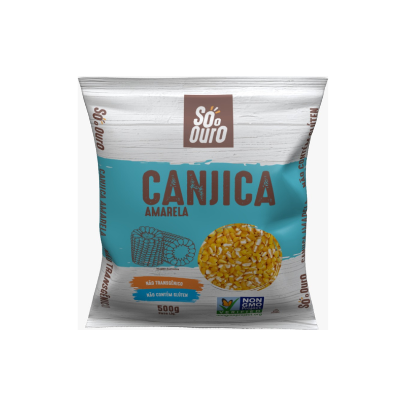 Canjica Amarela Só o Ouro 500gr