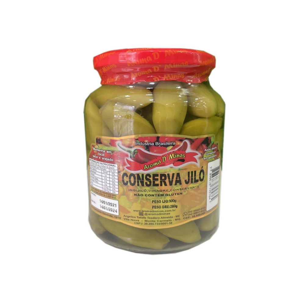 Conserva Jiló Aromas de Minas - 500gr