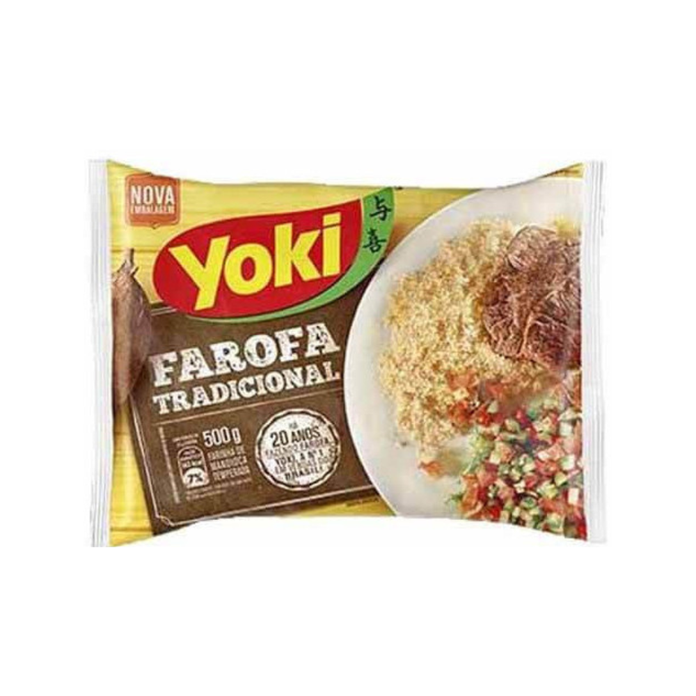 Farofa de Mandioca Tradicional Yoki - 400g