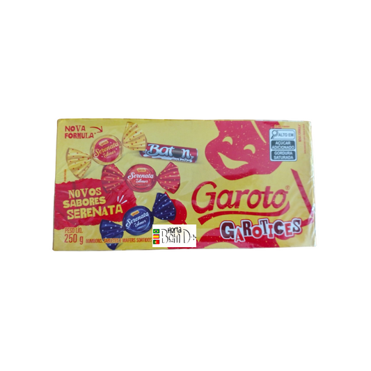 BOMBONS  SORTIDOS GAROTO 250 gr