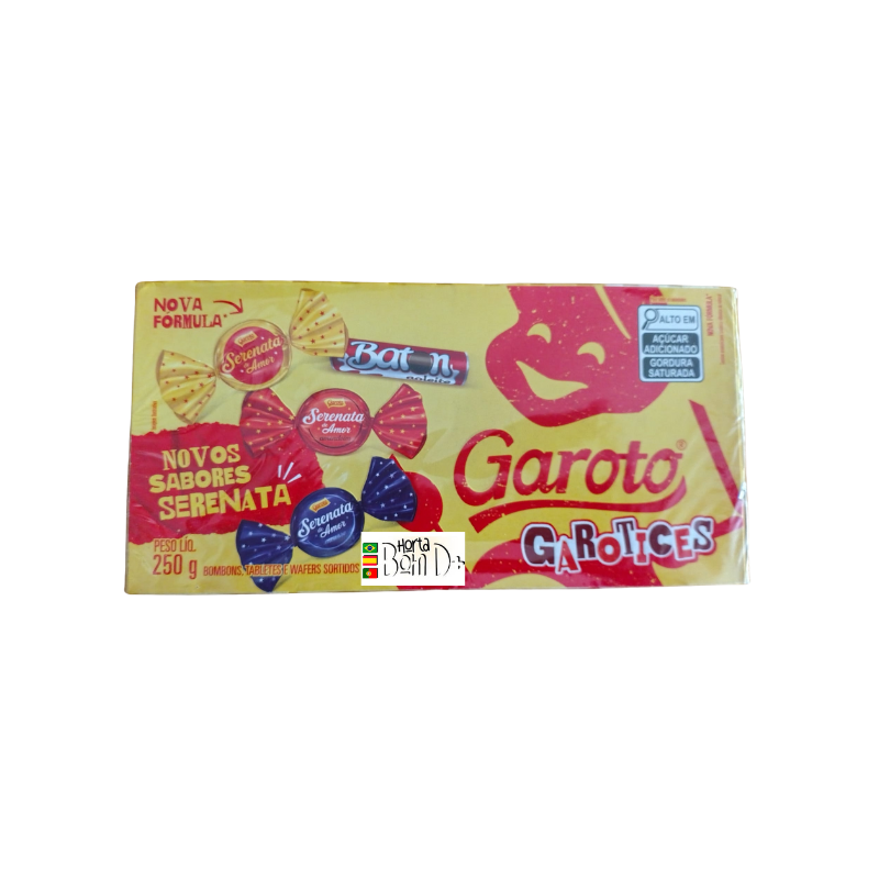 BOMBONS  SORTIDOS GAROTO 250 gr