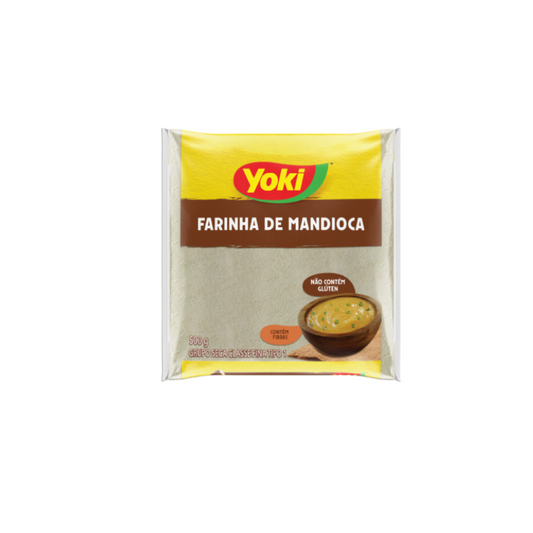 Farinha de mandioca cruda 500g(Yoki)