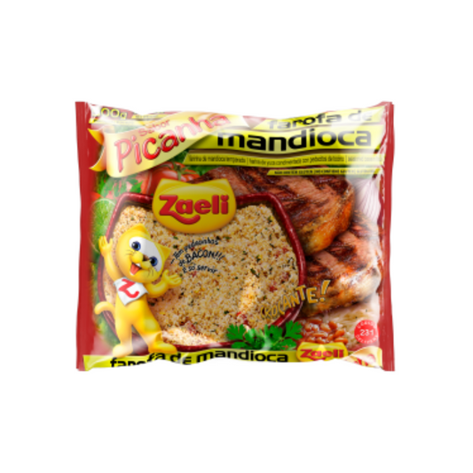 FAROFA DE MANDIOCA PICANHA ZAELI 500g