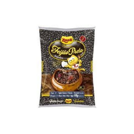 Feijão Preto  Premium 1kg - ZAELI