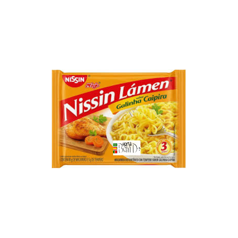 NISSIN LAMEN SABOR GALINHA CAIPIRA 85G