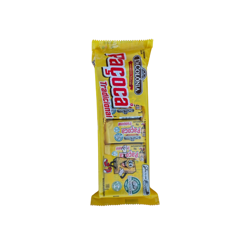 Paçoquita Mini tradicional  da Colonia 180g
