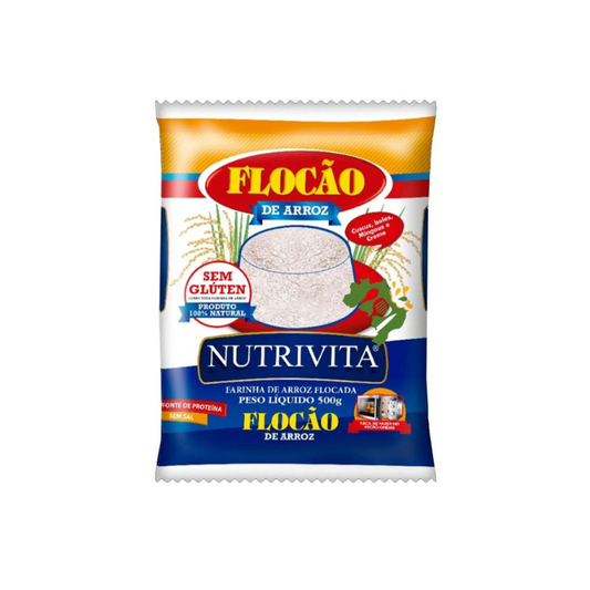 Flocão de arroz NUTRIVITA - 500gr