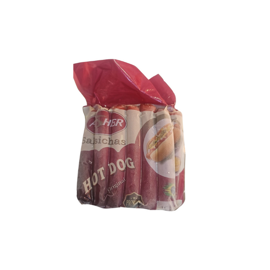 Salchicha Hot Dog Asher 500gr